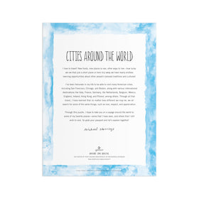 Galison Cities Around The World puzzle brings iconic landmarks to life for family puzzle time.