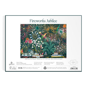 Galison Fireworks Jubilee finished size displayed as a striking wall-ready artwork.