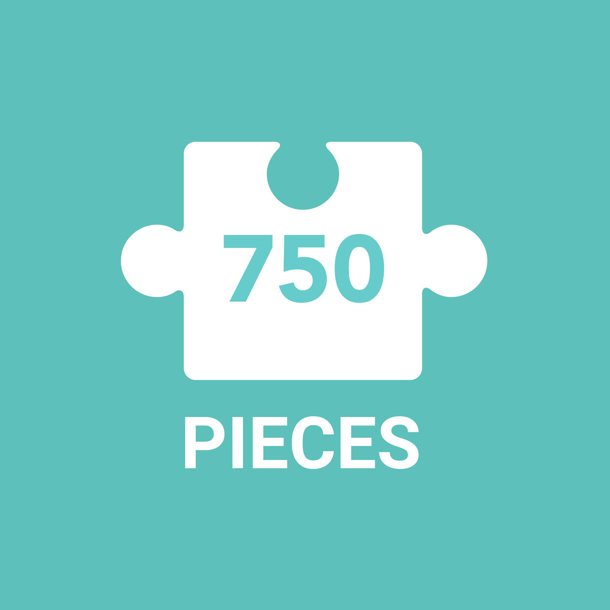 Jonathan Adler Petals puzzle features thick pieces for easier handling.