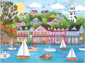 Galison non-toxic inks ensure safe colors during leisure puzzling sessions.