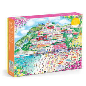 Galison Positano puzzle 1000-piece full scene for immersive evenings