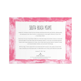 Galison South Beach Miami Ocean Drive skyline—captures vibrant energy for a satisfying puzzle moment.