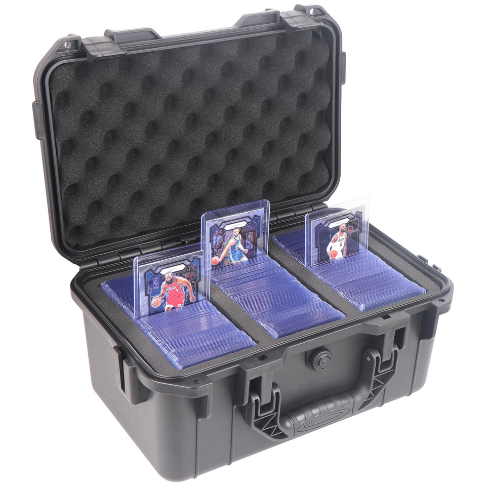 GallFould Toploader Storage Box with 270+ capacity for organized card collections.
