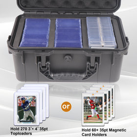 GallFould Waterproof Hardshell protects cards from moisture during transport.