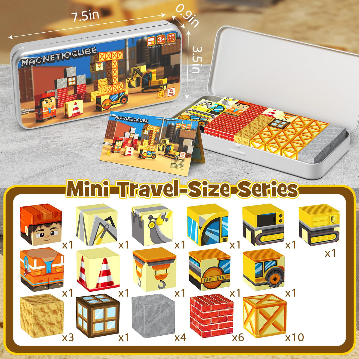 Gamcrown educational toy introduces basic geometry and engineering concepts