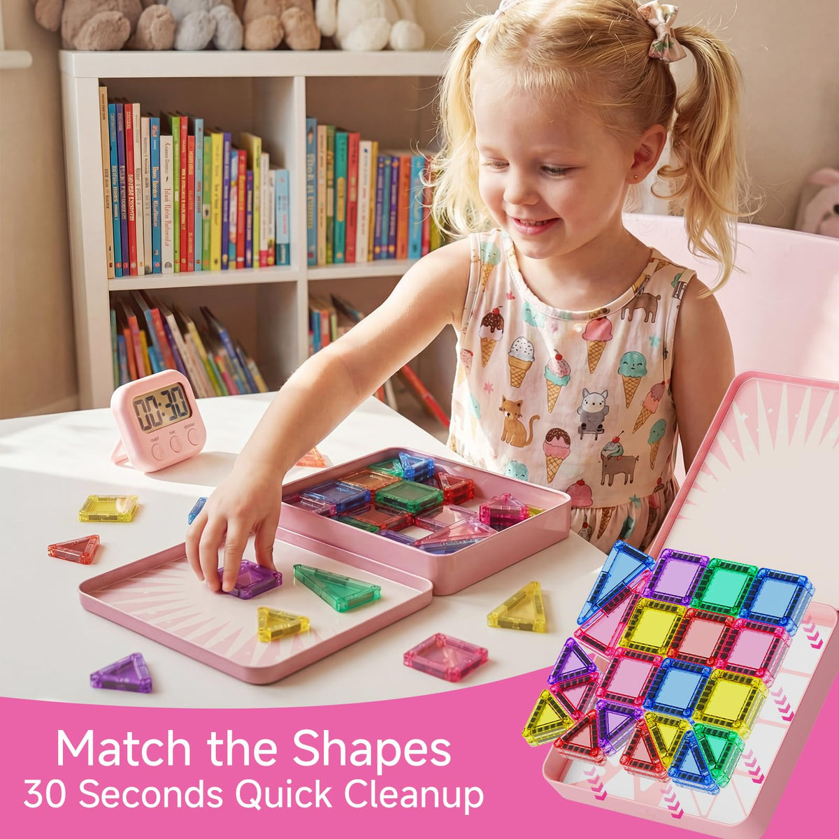 Gift-ready Gamcrown set in a pink tin box