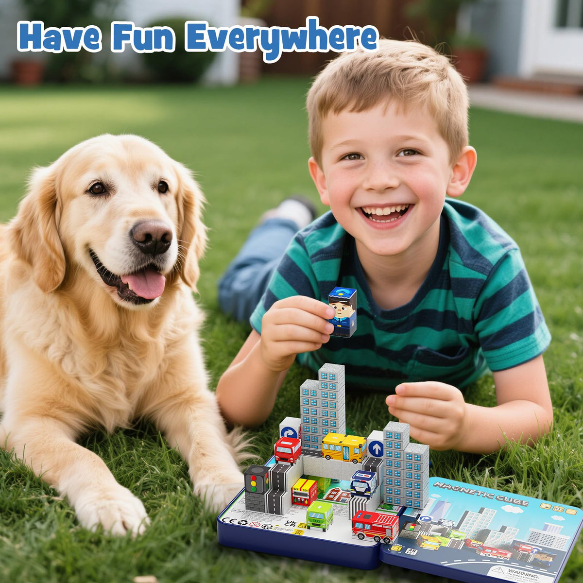 Gamcrown oversized non-toxic blocks offer safe tactile play with comfortable grip.