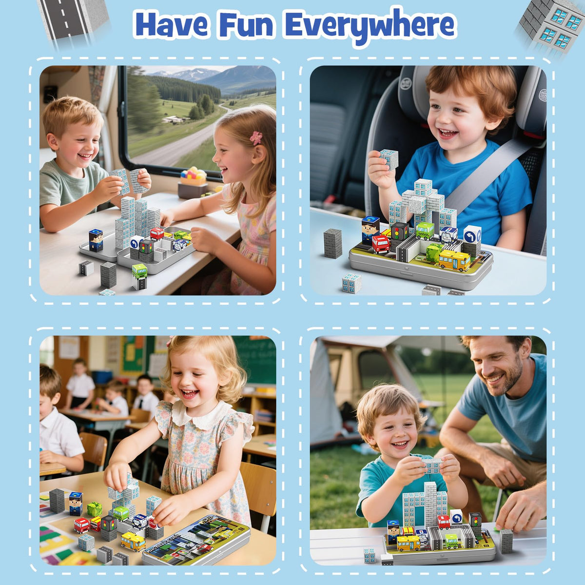 Gamcrown Planes and Cars Play supporting imaginative role-playing and motor skill development.