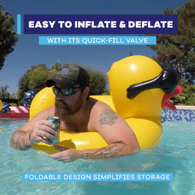 GAME Derby Duck trio floats ideal for backyard pool days.