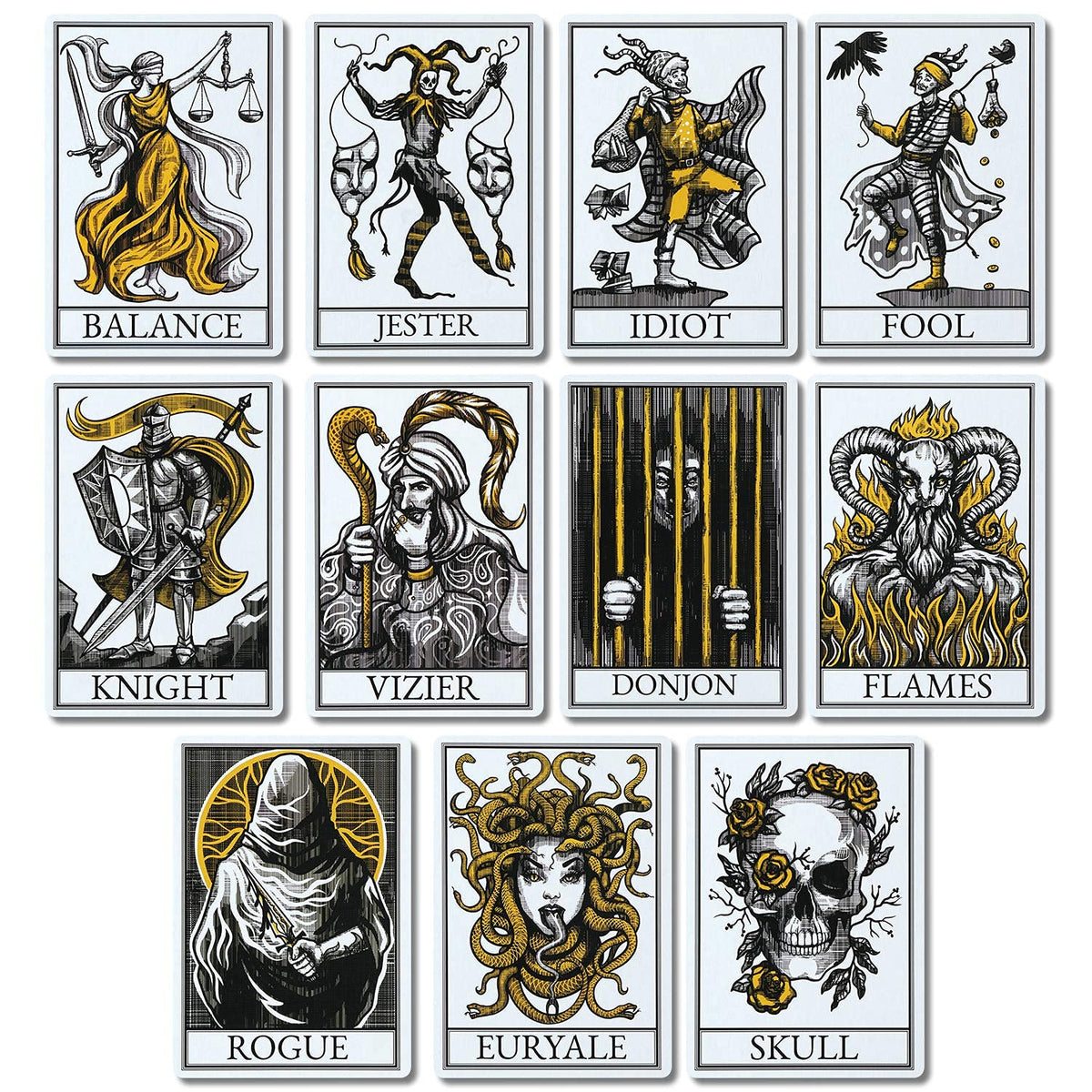 Game Master's Merchant Deck of Many Things card artwork detail for immersion