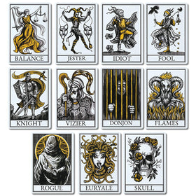 Game Master's Merchant Deck of Many Things card artwork detail for immersion