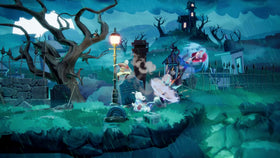 Action-packed screenshot from Nickelodeon All-Star Brawl 2 showcasing dynamic battles