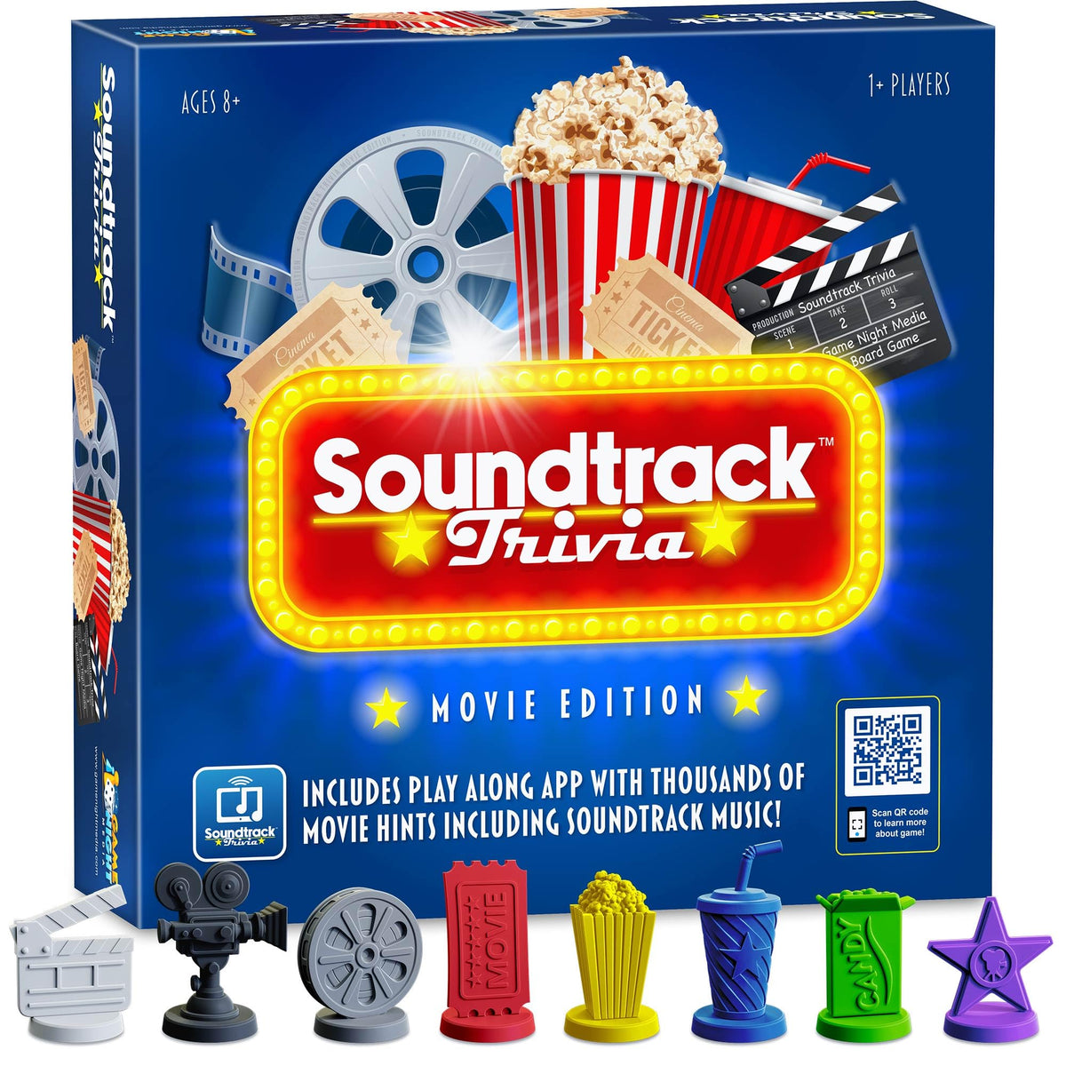 Game Night Media Soundtrack Trivia app interface for easy multiplayer setup.