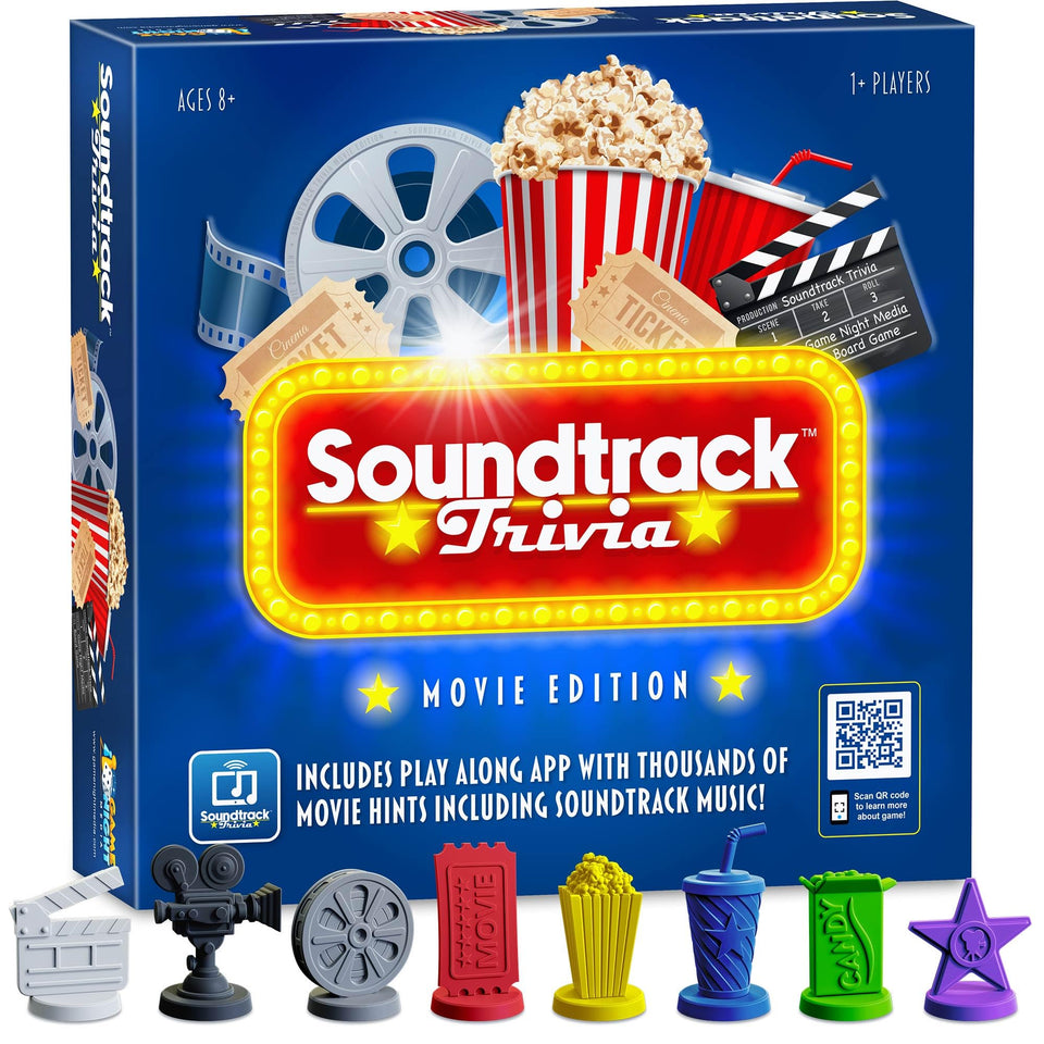 Game Night Media Soundtrack Trivia app interface for easy multiplayer setup.