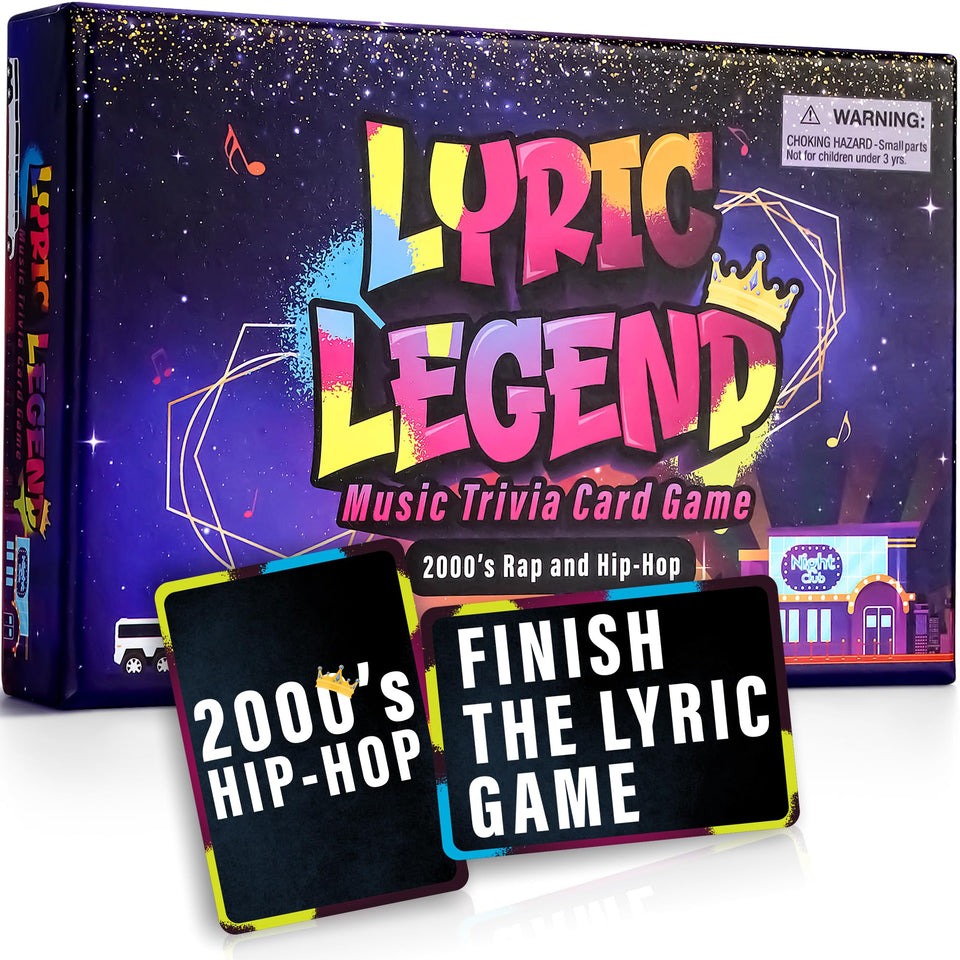 Game That Song Lyric Legend play area ready for a lively party