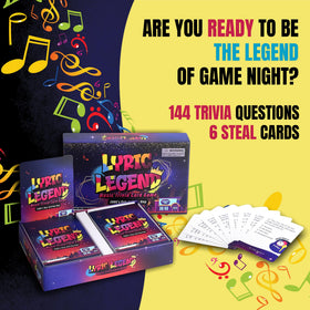 Game That Song Lyric Legend Spotify playlist complements the trivia