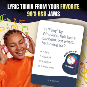 Game That Song Lyric Legend spread of cards for quick setup.