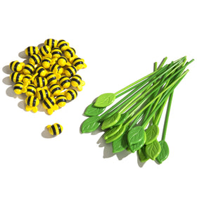 Game Zone Honey Bee Tree bees pieces arranged for counting fun