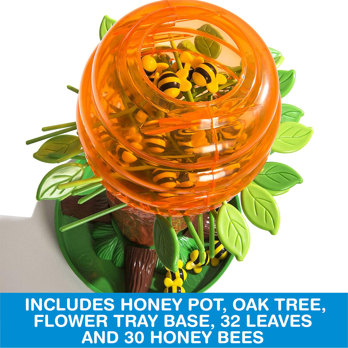 Game Zone Honey Bee Tree honey pot close-up as a playful centerpiece