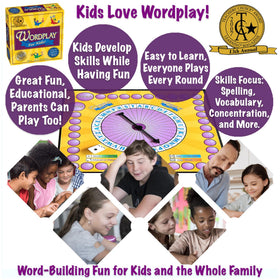 Wordplay for Kids category card close-up with doable prompts for ages 6+
