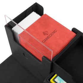 Gamegenic The Academic 133+ XL deck box fits 133 double-sleeved cards.