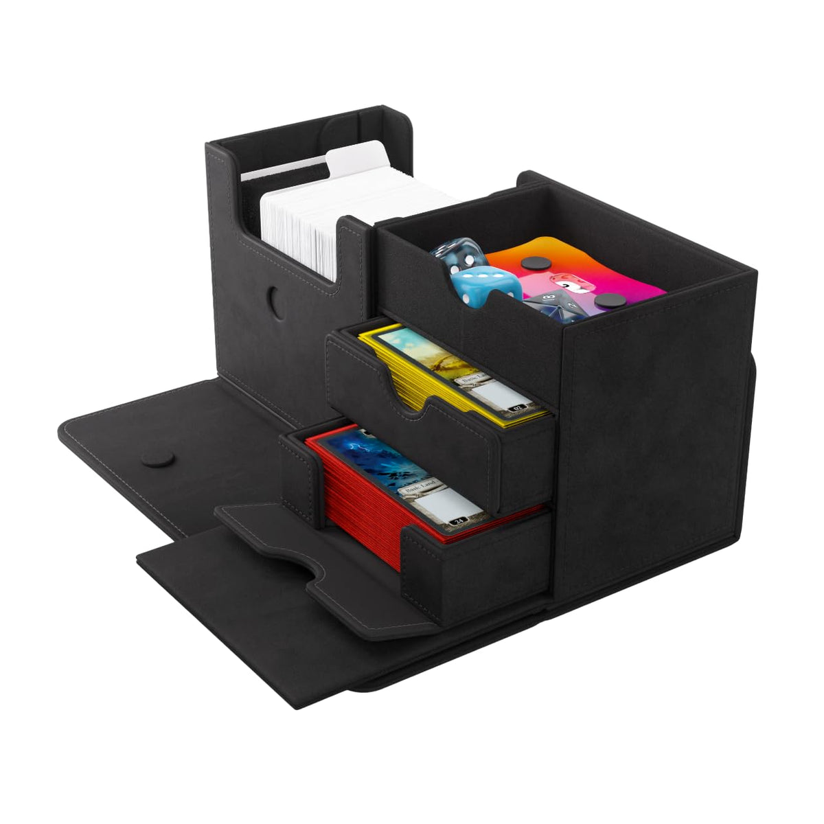 Gamegenic The Academic 133+ XL deck box sleeve storage for thick inner sleeves.