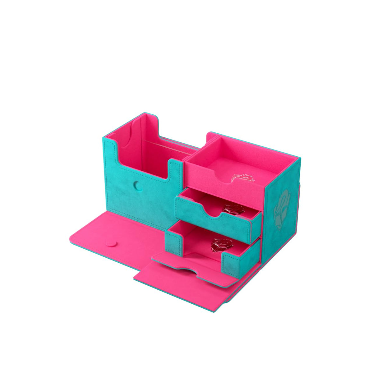 Gamegenic Academic 133+ XL removable cover clips to bottom to save space
