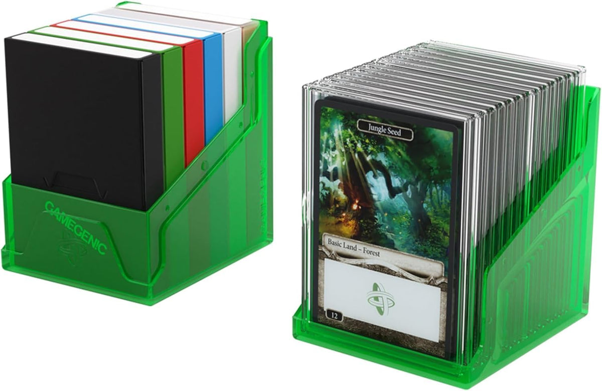Gamegenic Bastion secure click-lock keeps decks protected