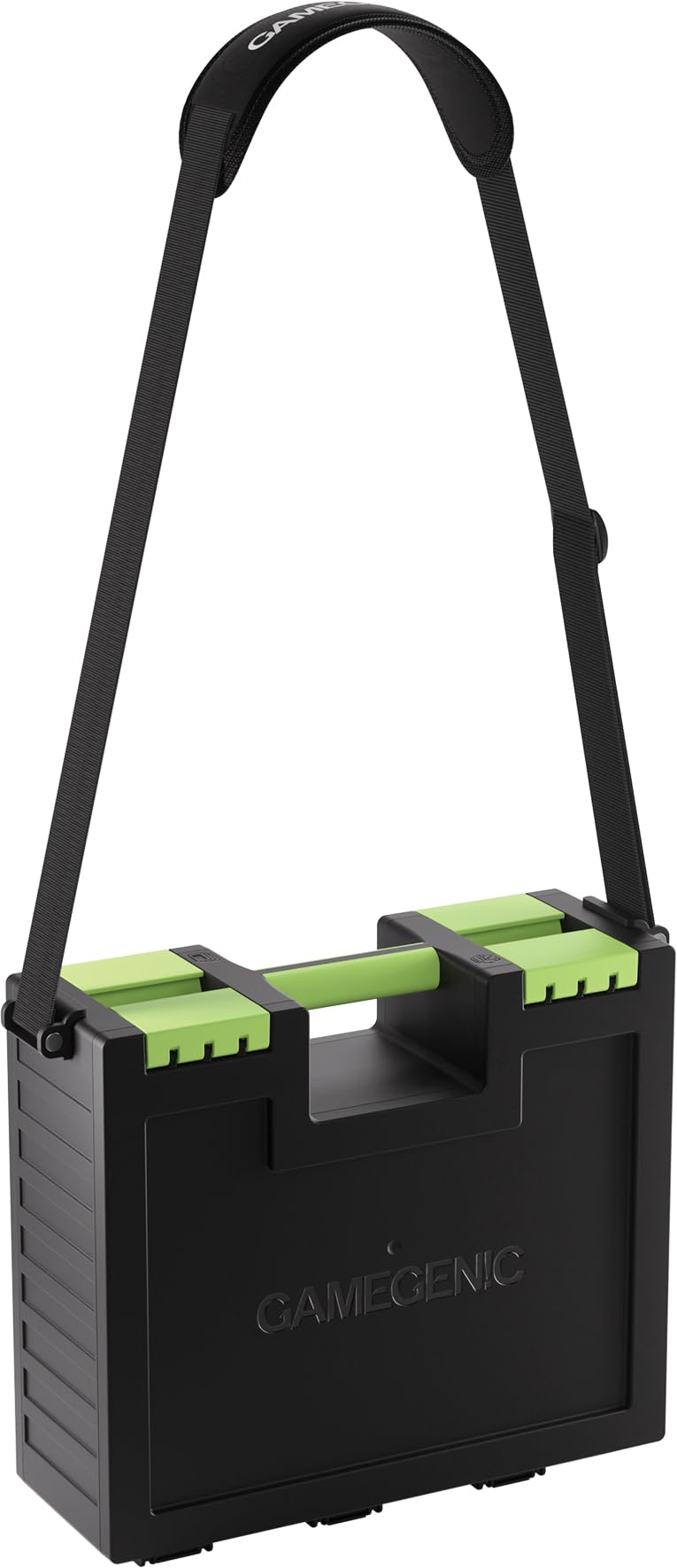 Gamegenic Game Castle opens from both sides for quick reach during play.