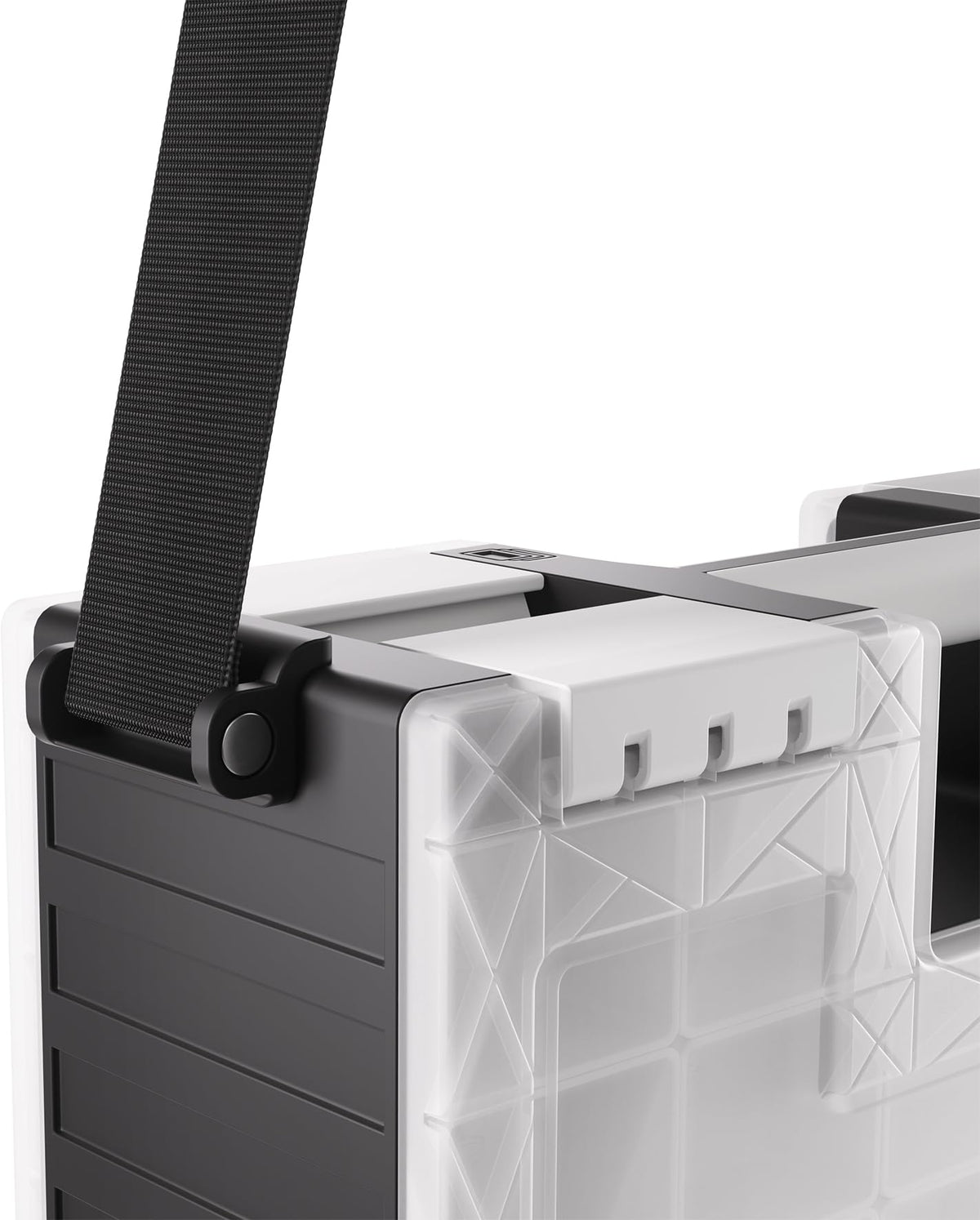 Gamegenic Game Castle reinforced handle makes carrying to games comfortable.