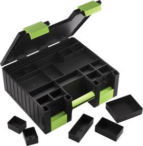 Gamegenic Game Castle's robust clip-closure keeps contents secure during transport.