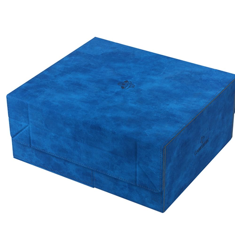 Gamegenic Games Lair 600+ with dice tray keeps cards organized during play.