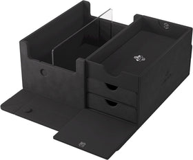 Gamegenic Game's Lair hidden drawers with magnetic flaps provide easy access to sleeved decks.