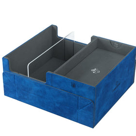 Gamegenic Lair shows hidden drawers for easy access to sleeved decks.