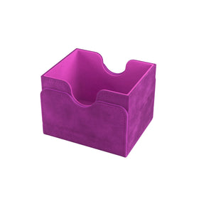 GameGenic Sidekick 100+ XL purple lid removable for compact table setups.