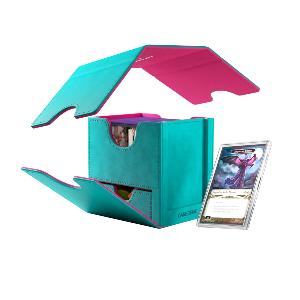 Gamegenic Sidekick Pro 100+ XL magnetic closure secures contents during transport