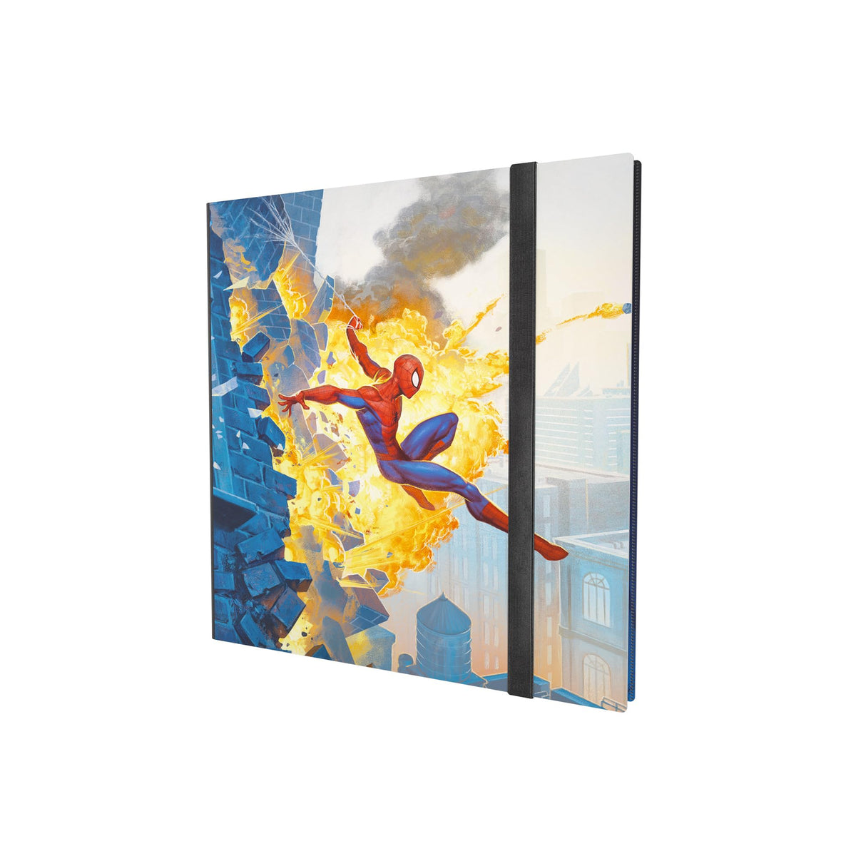 Gamegenic Spider-Man MTG album front cover with Spider-Man illustration, ideal for display and protection.