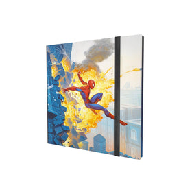 Gamegenic Spider-Man MTG album front cover with Spider-Man illustration, ideal for display and protection.