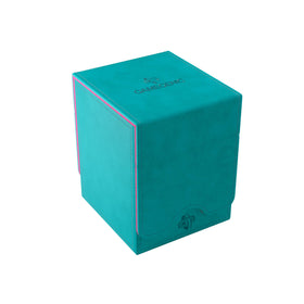 Gamegenic Squire Plus exterior in teal and pink for premium protection.