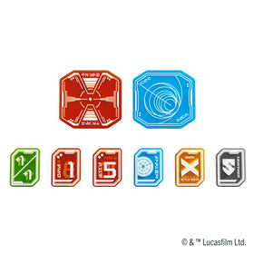 Gamegenic Star Wars Unlimited blast counter token—enhances damage tracking during matches.
