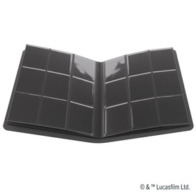 Gamegenic Star Wars Unlimited Casual Album showcases 360-card capacity for double-sleeved cards.