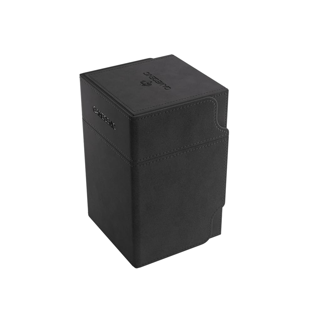Gamegenic Watchtower 100+ XL front view showing large capacity for double-sleeved cards