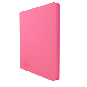 Gamegenic Zip-Up Album 24-Pocket pink front view highlighting 480-card capacity