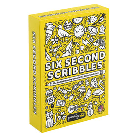 Gamely Six Second Scribbles box front for on-the-go play