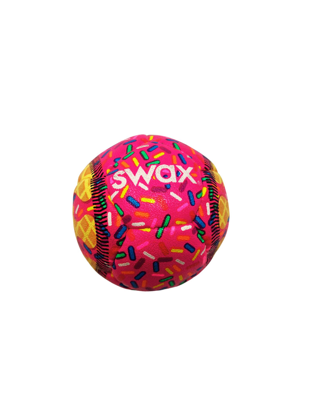 Game Master Swax Training Baseball Pink Sprinkle for safe indoor practice and skill building