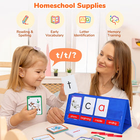 GAMENOTE 38 letter cards enable versatile phonics practice.