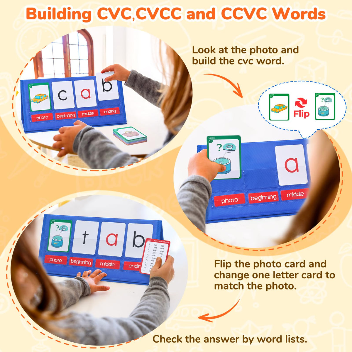GAMENOTE 46 CVC picture pairs support engaging blending activities.