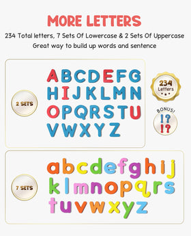 GAMENOTE soft-touch EVA foam letters for gentle handling by kids.