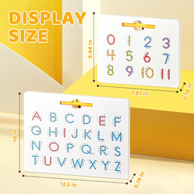 GAMENOTE portable board is travel-ready for on-the-go learning.