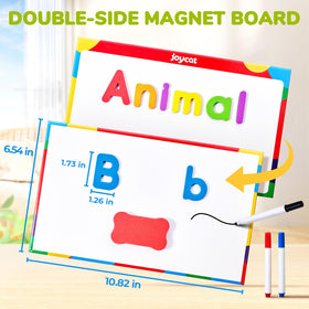 GAMENOTE soft-touch EVA foam letters gentle on little hands during spelling play